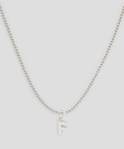 MSGM Brass letter F charm outlook
