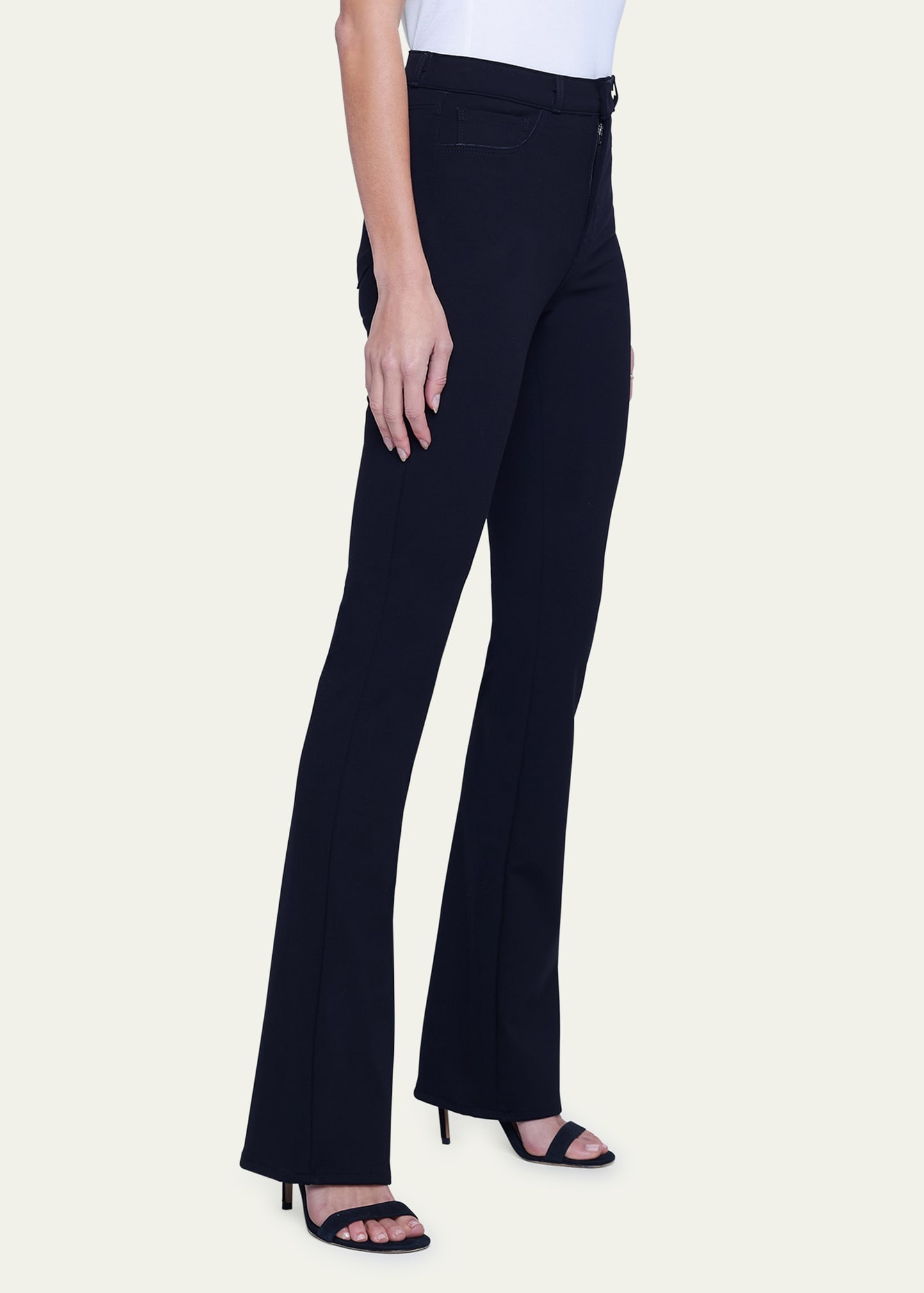 Selma High Rise Sleek Baby Bootcut Pants - 4