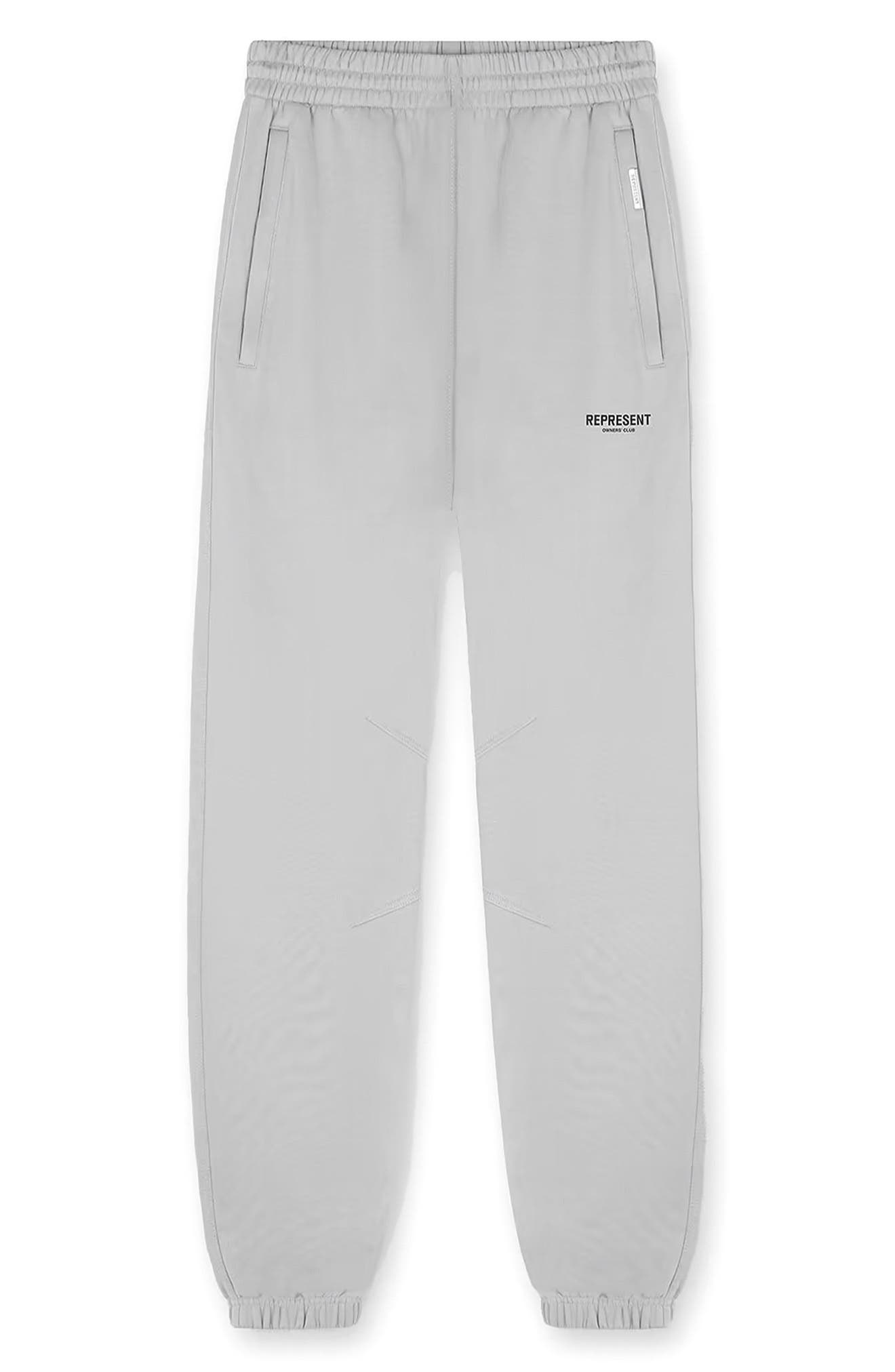 Represent Owners' Club Logo Graphic Joggers in Ash Grey/Black at Nordstrom - 3