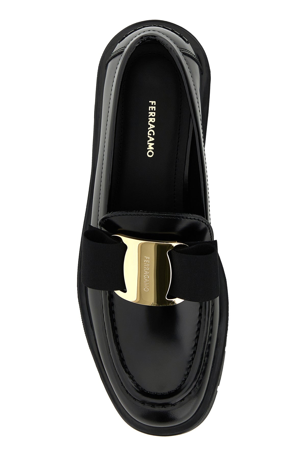 Black leather Mirty loafers - 4