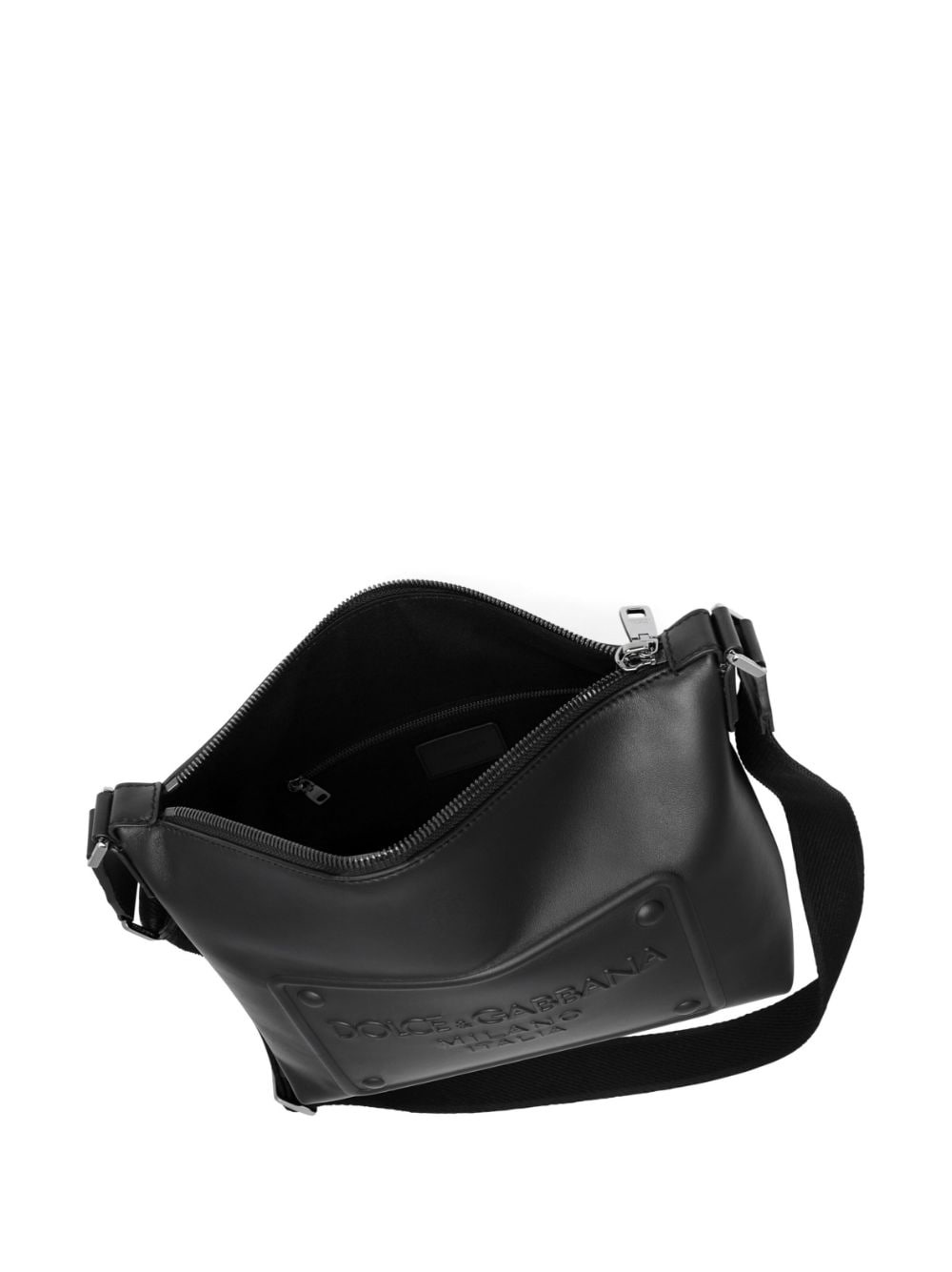 raised-logo messenger bag - 4
