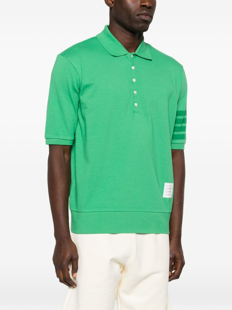stripe-detail polo shirt 3