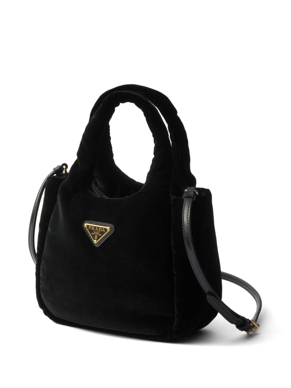 padded velvet mini bag - 5