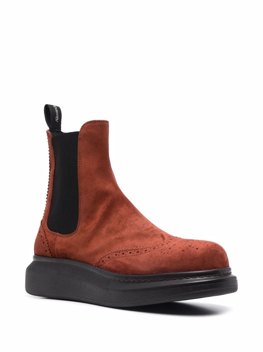 Hybrid suede Chelsea boots - 2