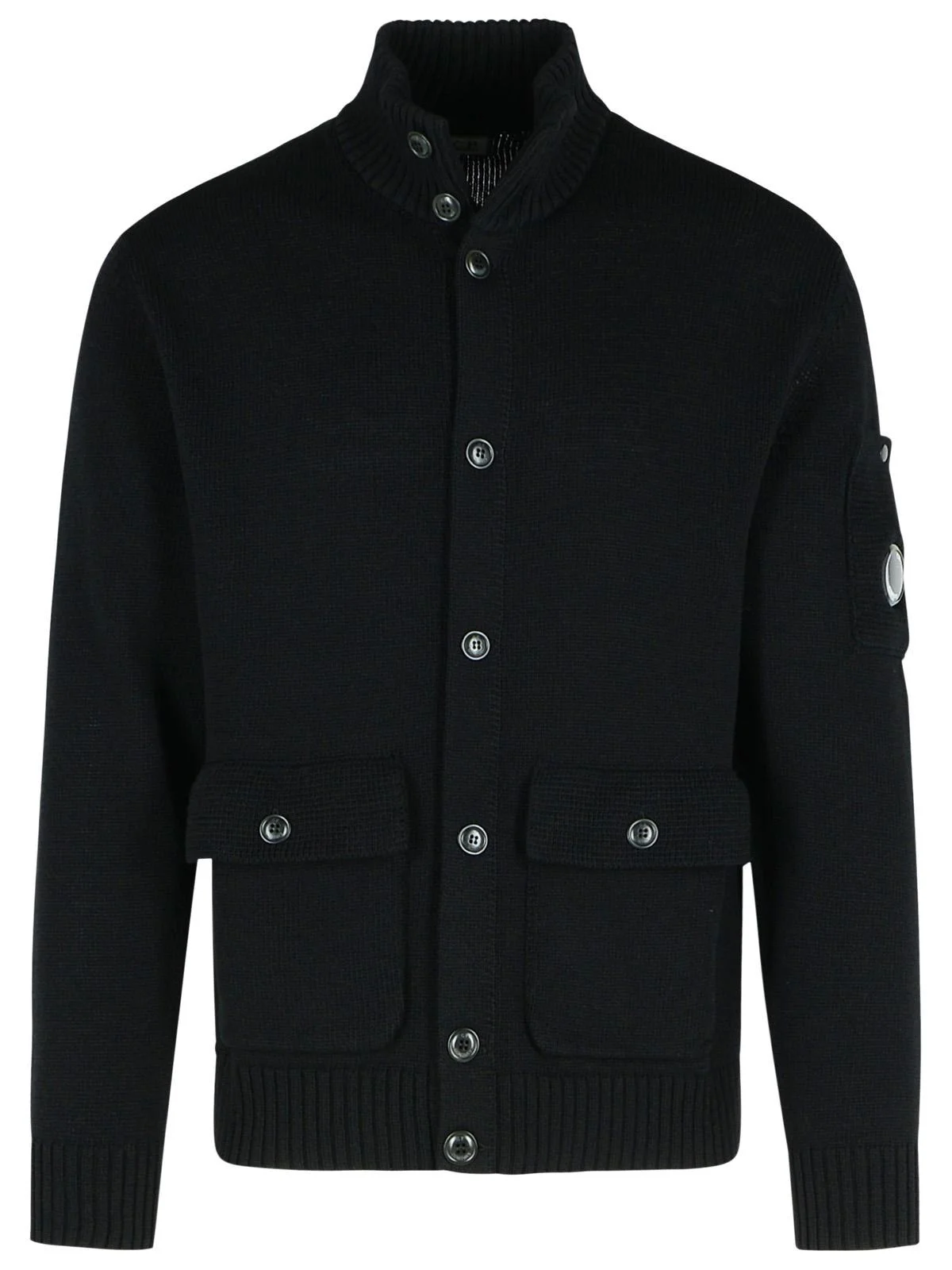 C.P. Company 'Lens' Black Cotton Jacket Men - 1