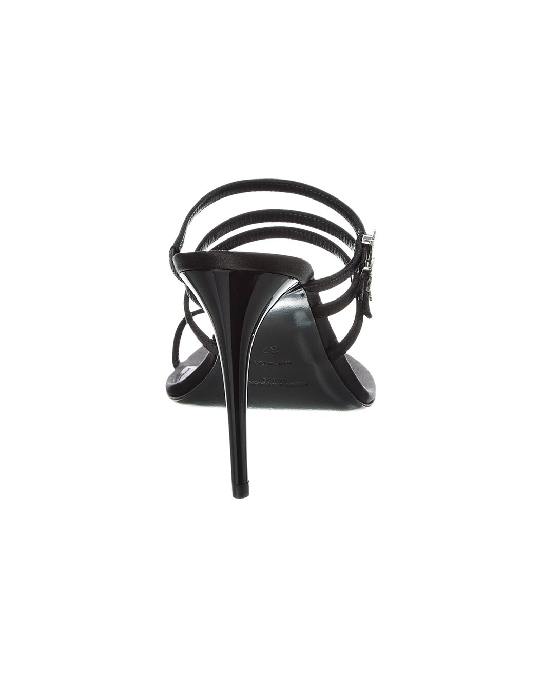 Saint Laurent Jerry 95 Satin Sandal - 3