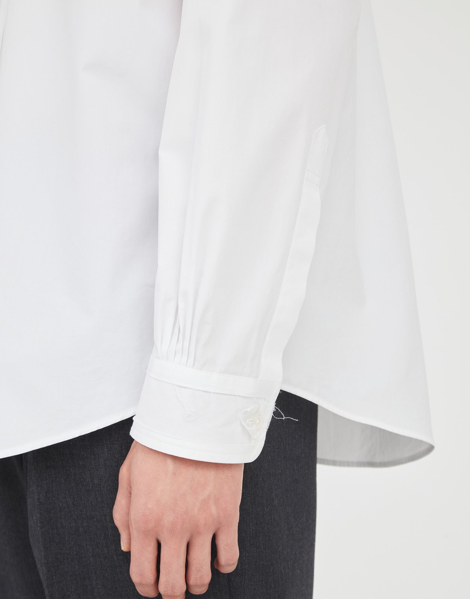 Décortiqué eco poplin shirt - 7