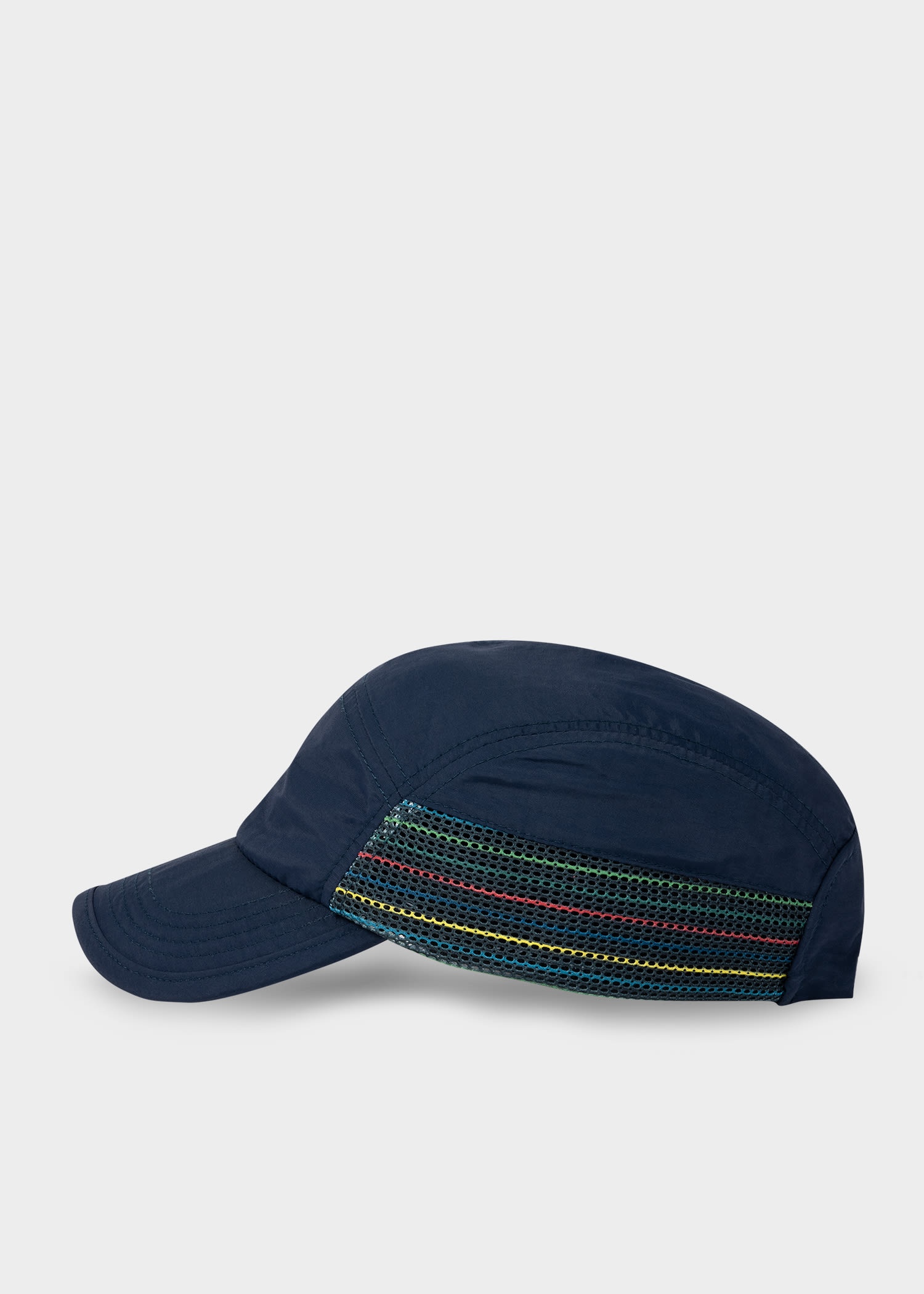 'Sports Stripe' Mesh Panel Cap - 1