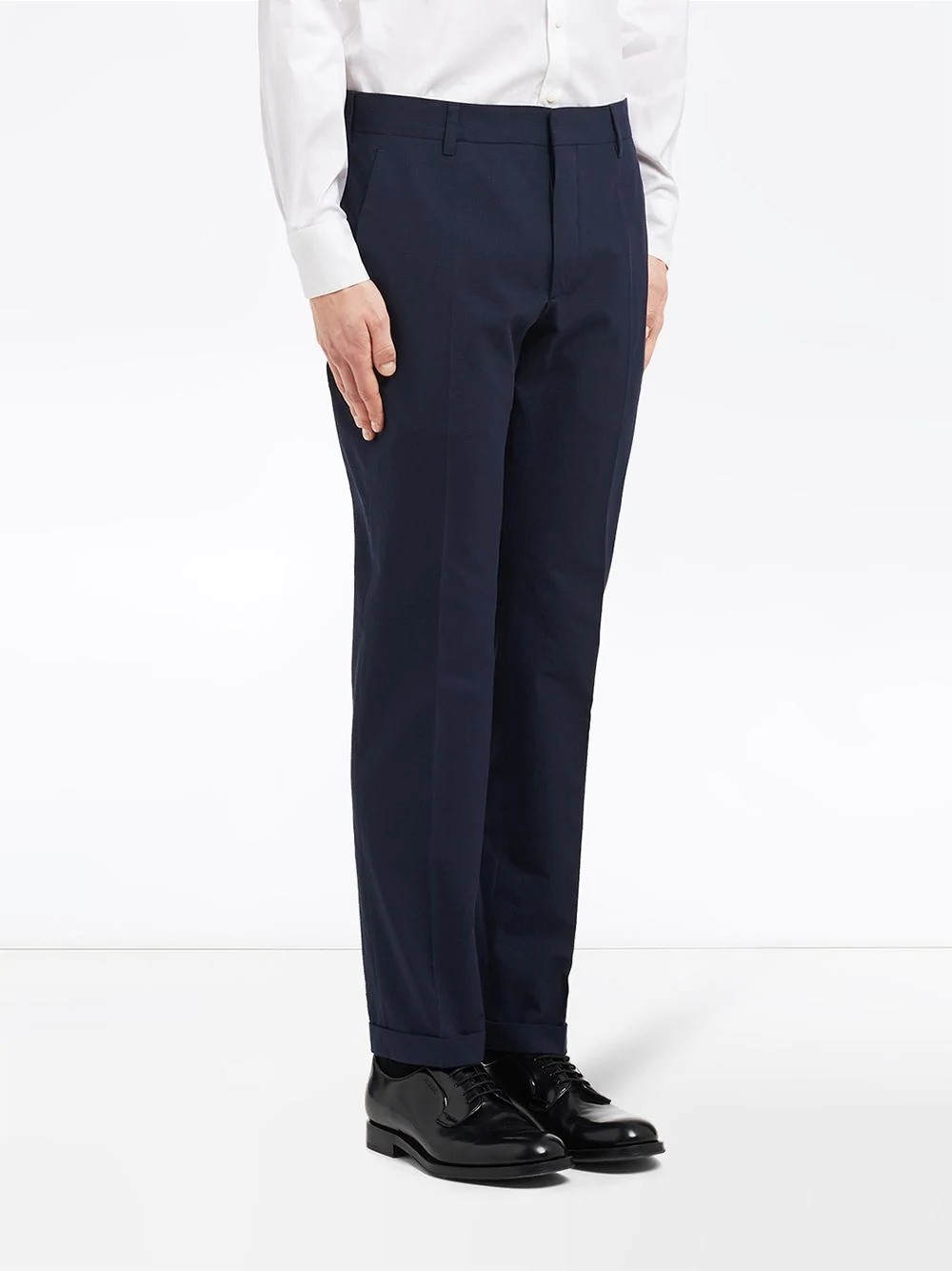 tapered tailored cut trousers - 3