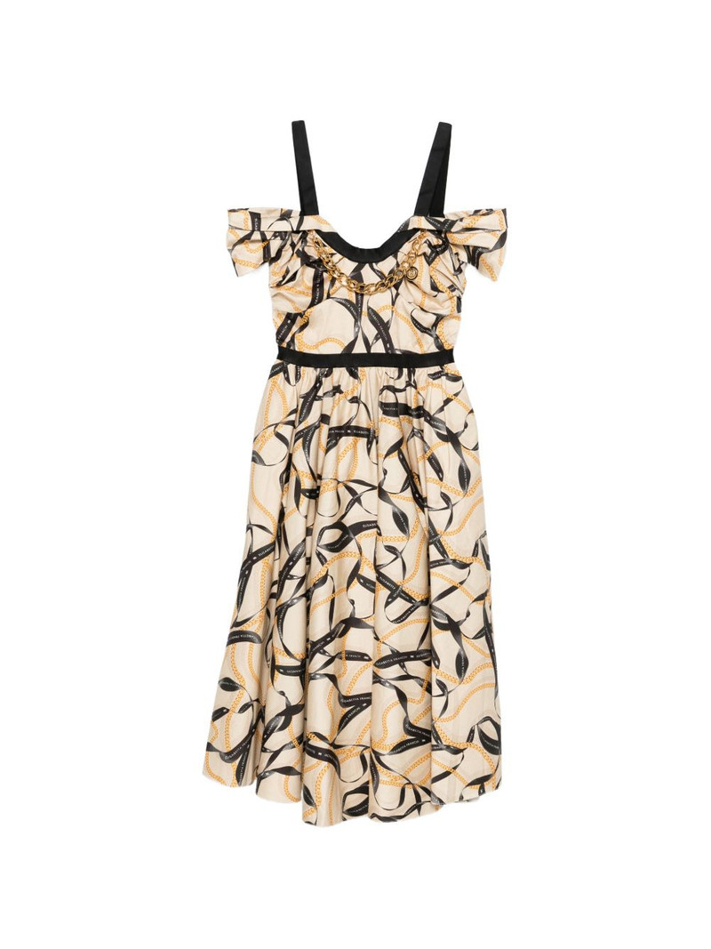 ruffled midi dress 1