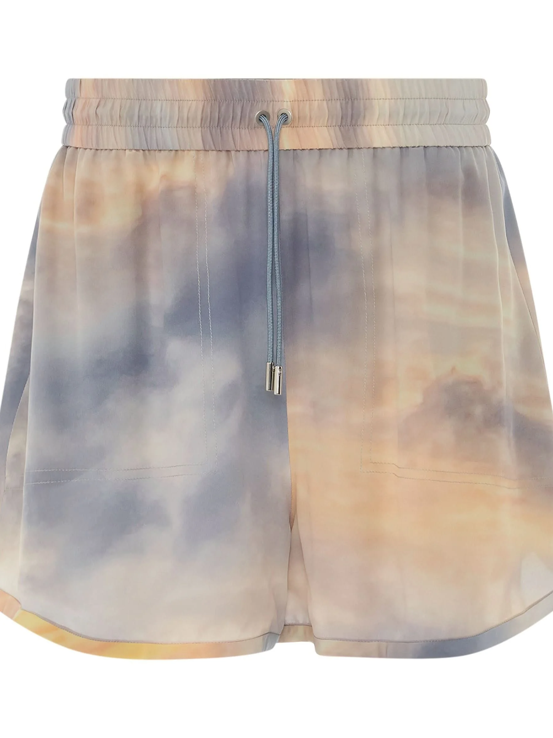 Daybreak Explorer Shorts in Blue/Yellow - 1