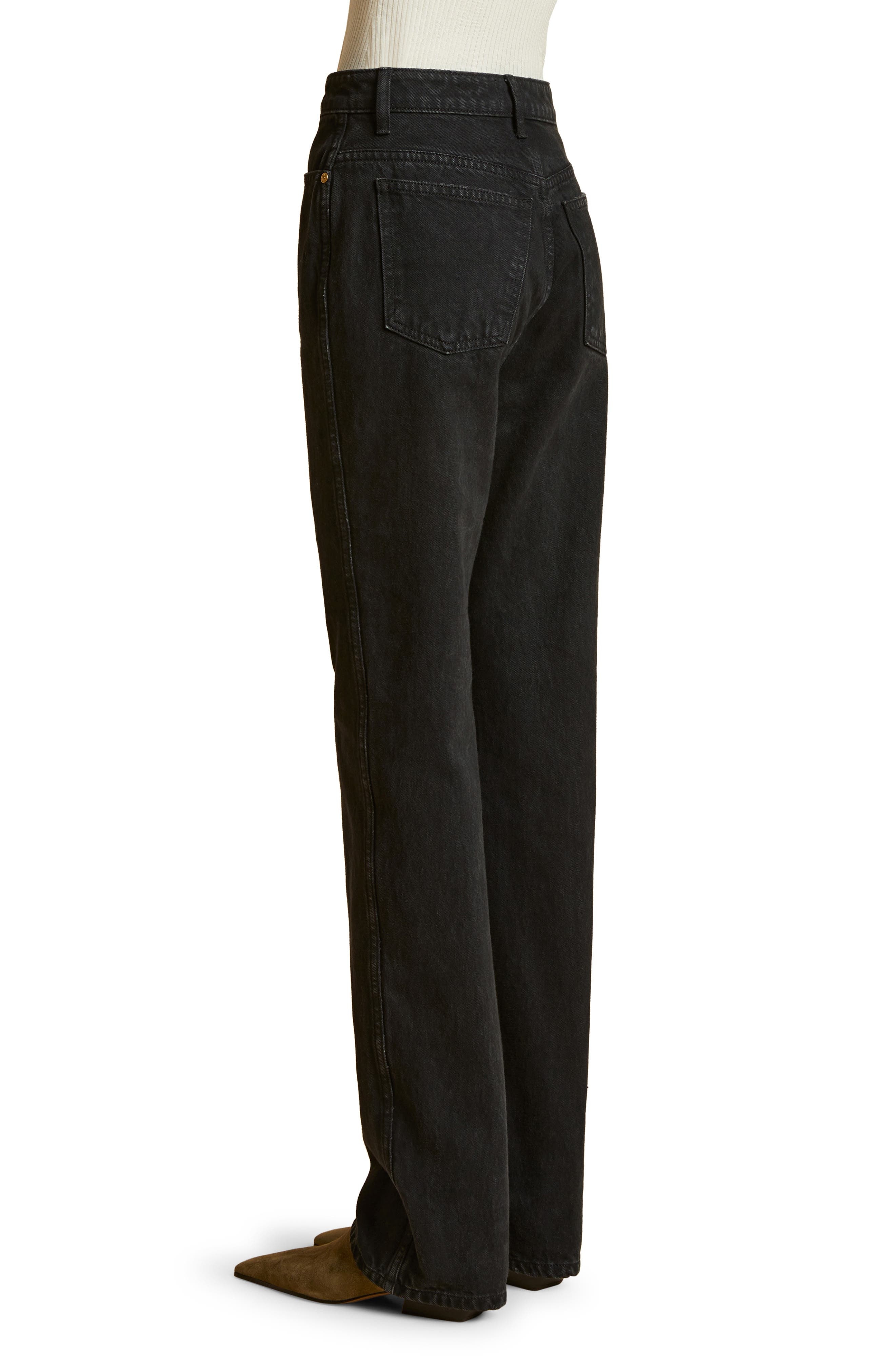 The Danielle High Waist Straight Leg Jeans - 2
