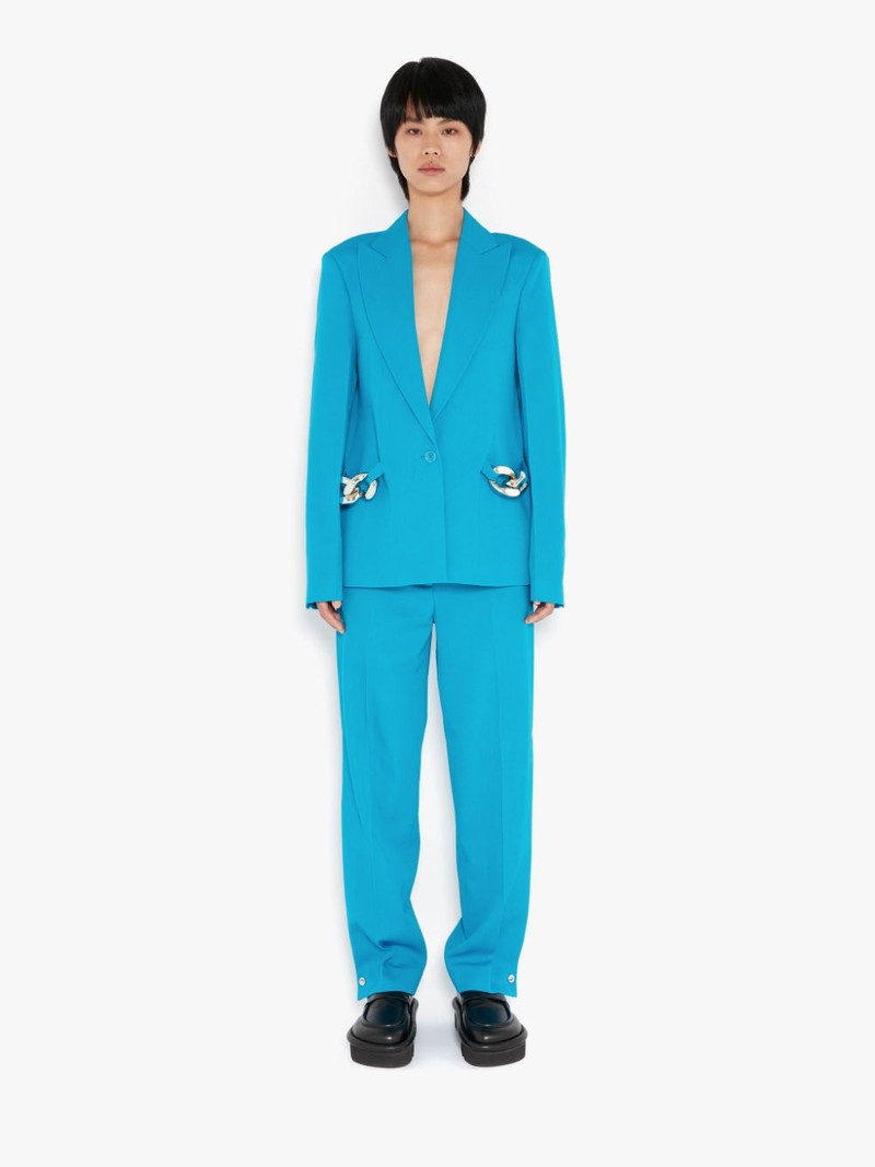JW Anderson SILVER CHAIN LINK SB BLAZER outlook