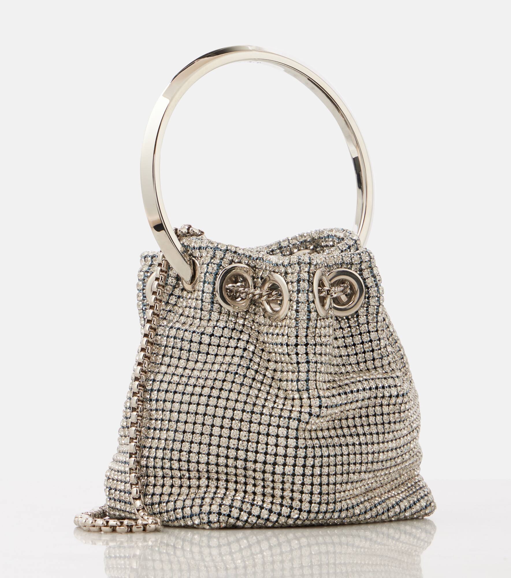 Bon Bon Micro embellished bucket bag - 4