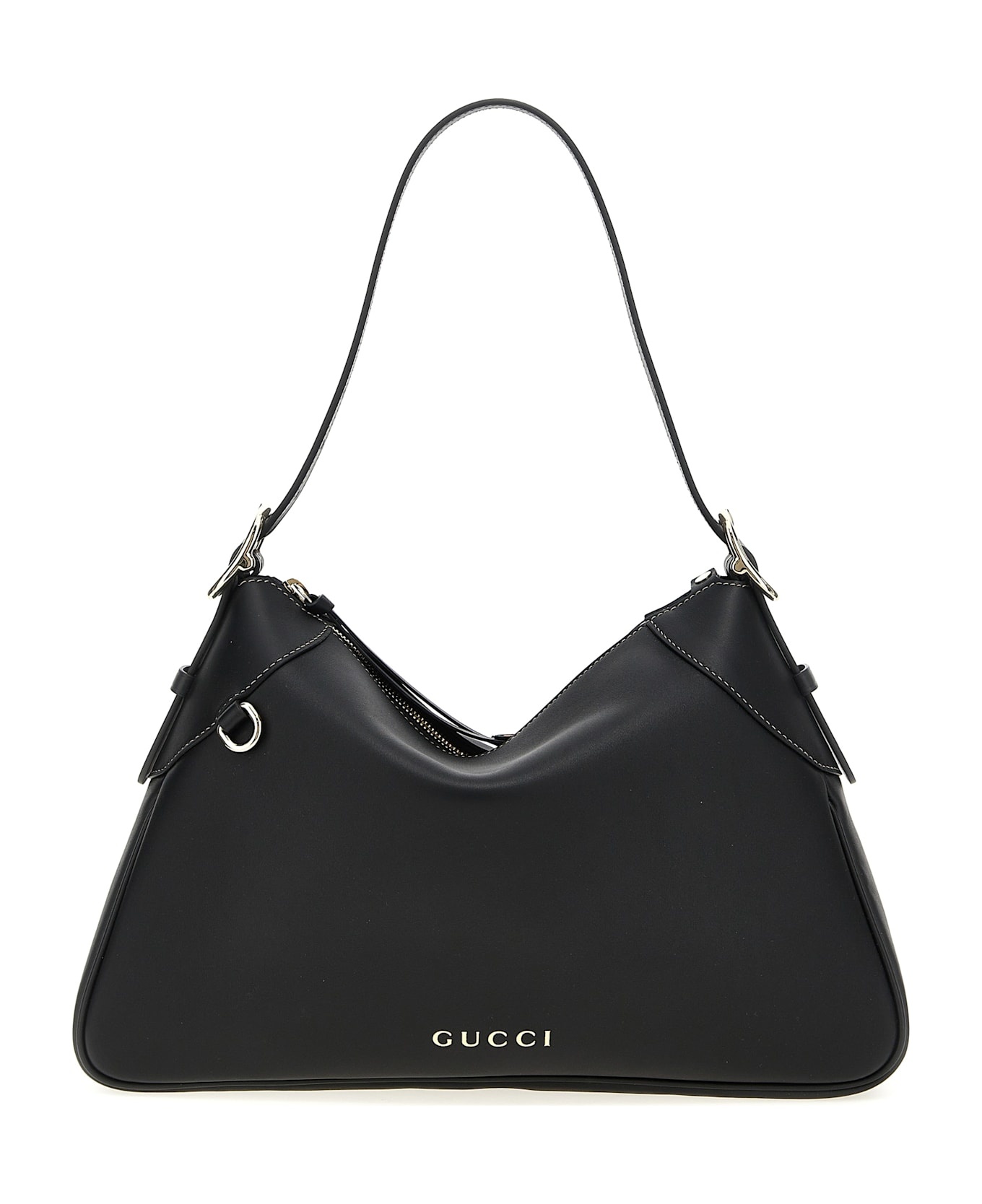 'gg Emblem' Shoulder Bag - 1