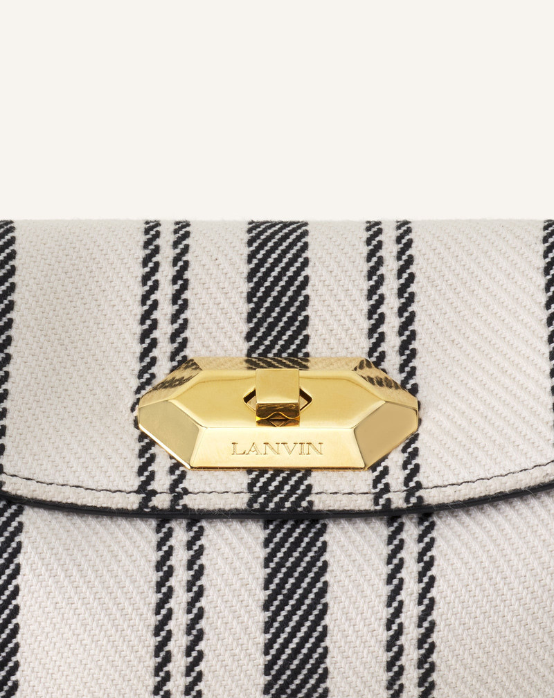 COMPAGNON BAG IN STRIPED CANVAS 6