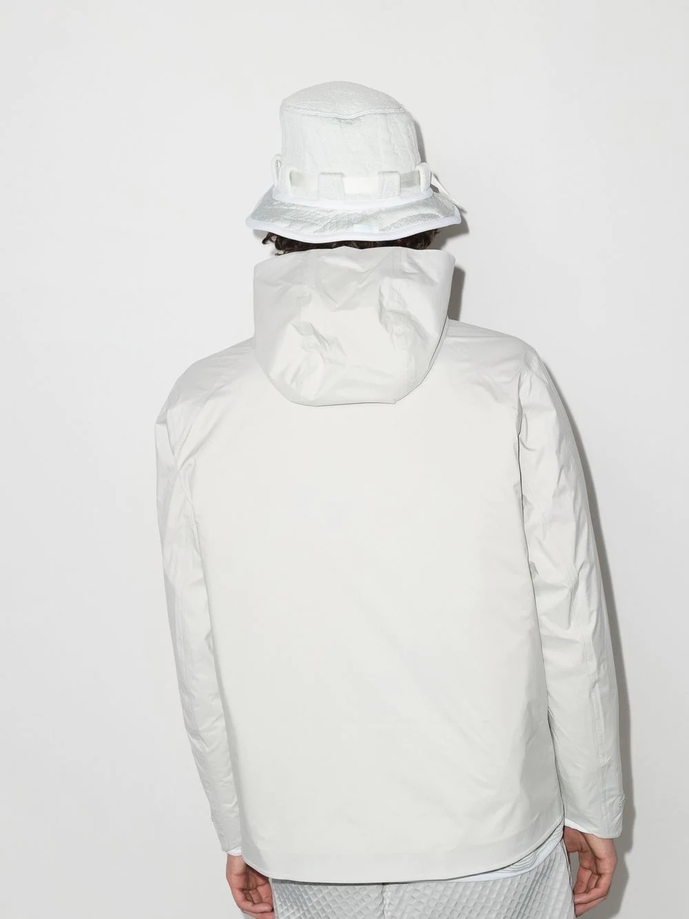 zip-up hooded jacket - 3