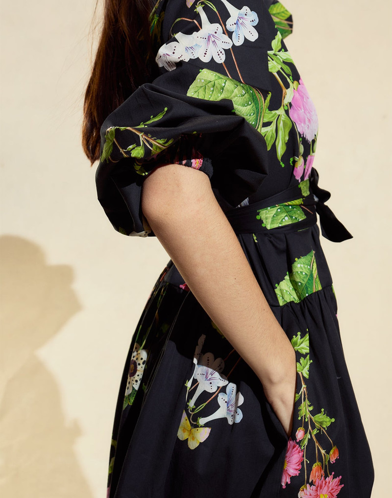 Evermore Cotton Sateen Shirt Dress 4