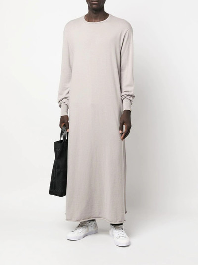 extreme cashmere knitted maxi dress outlook