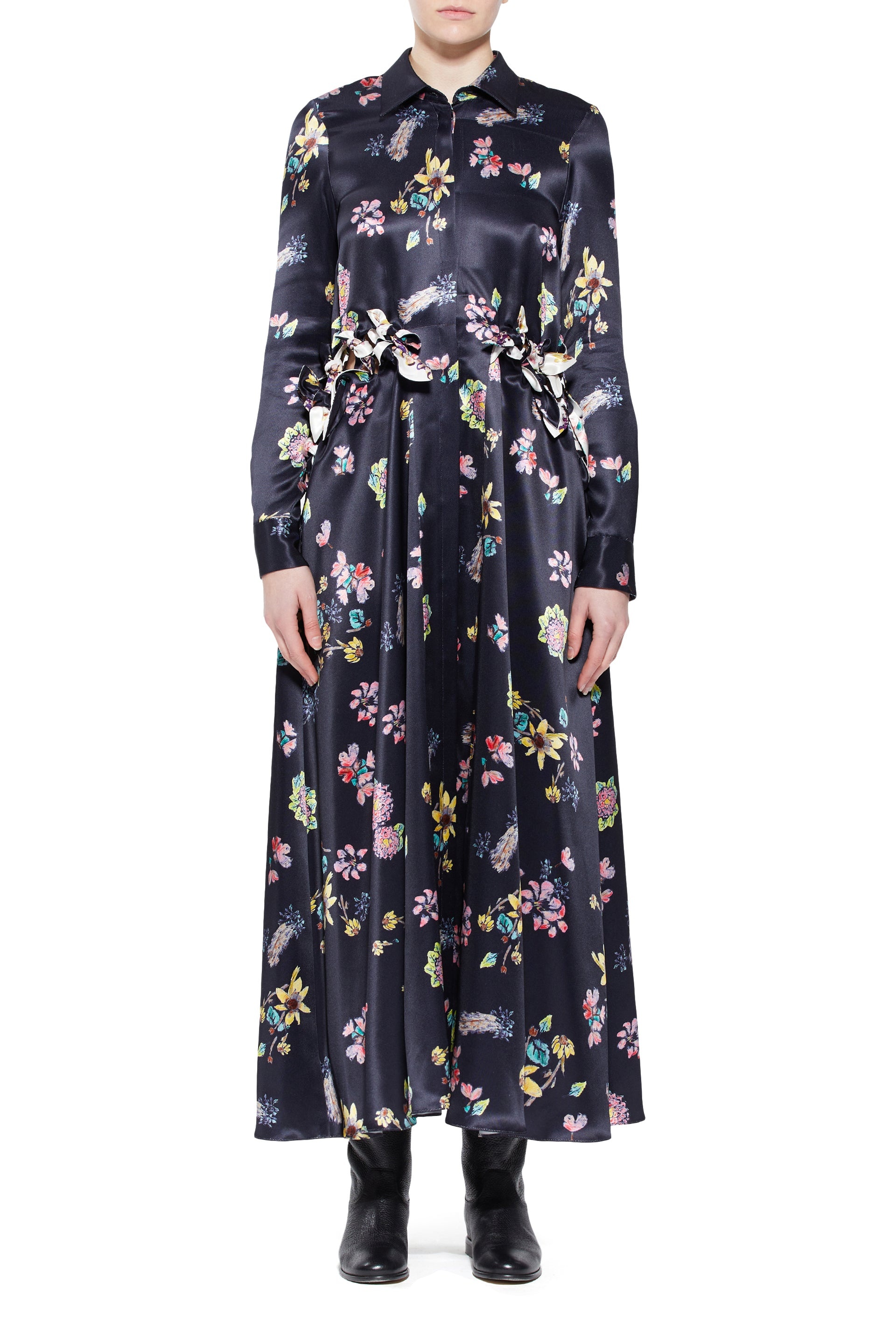 Clive Dress in Silk - 3