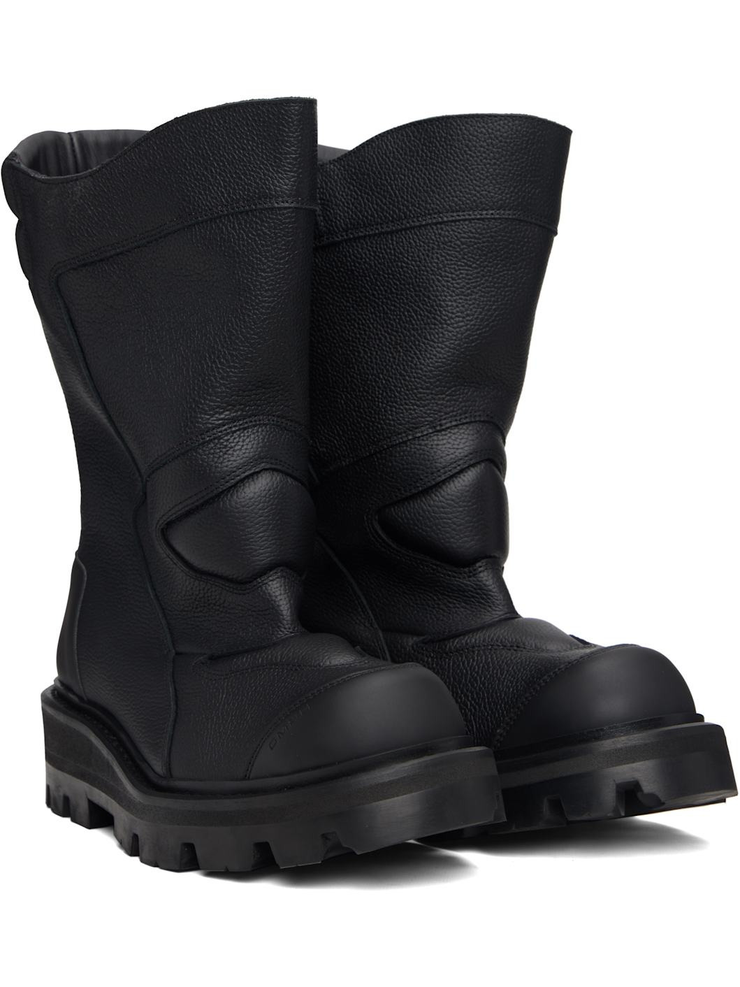 Black Aeon High Shaft Boots - 4
