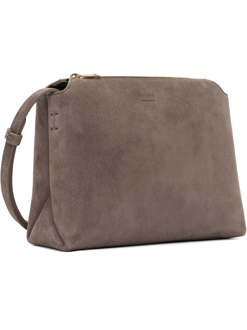 KHAITE Brown Lina Crossbody Bag outlook