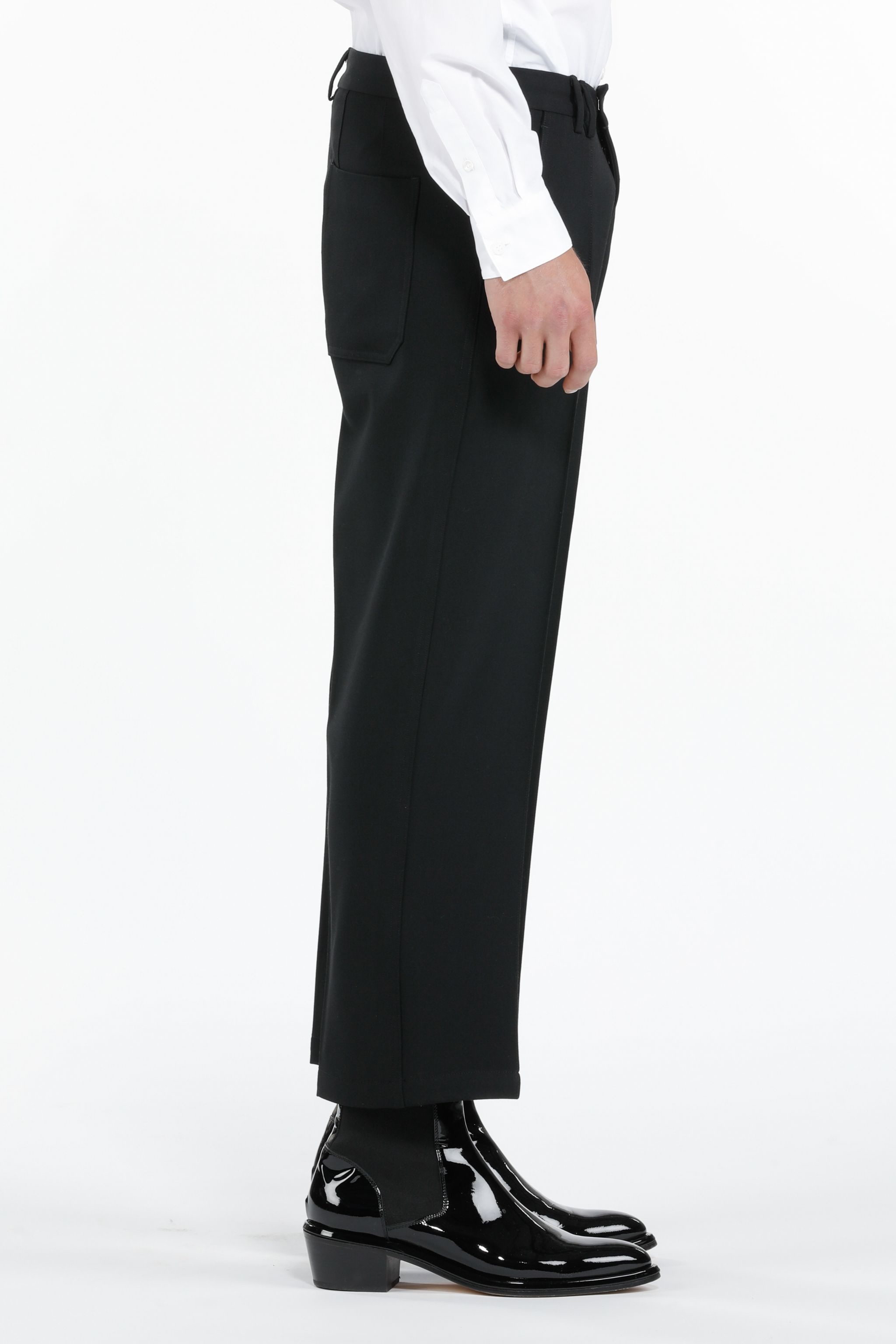 CROPPED STRAIGHT-LEG TROUSERS - 3
