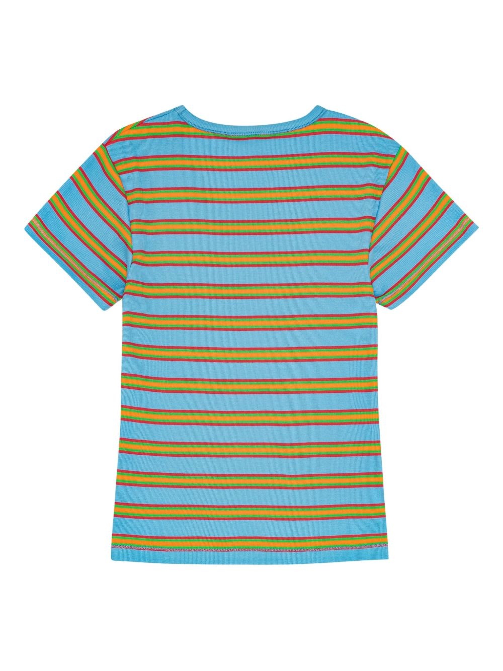 striped short-sleeve T-shirt - 2