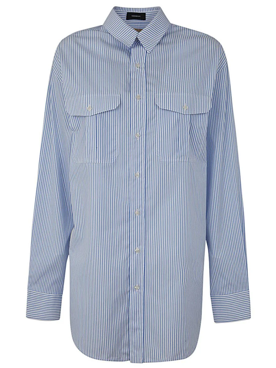 Wardrobe.Nyc WARDROBE.NYC SHIRT DRESS MINI CLOTHING - 1