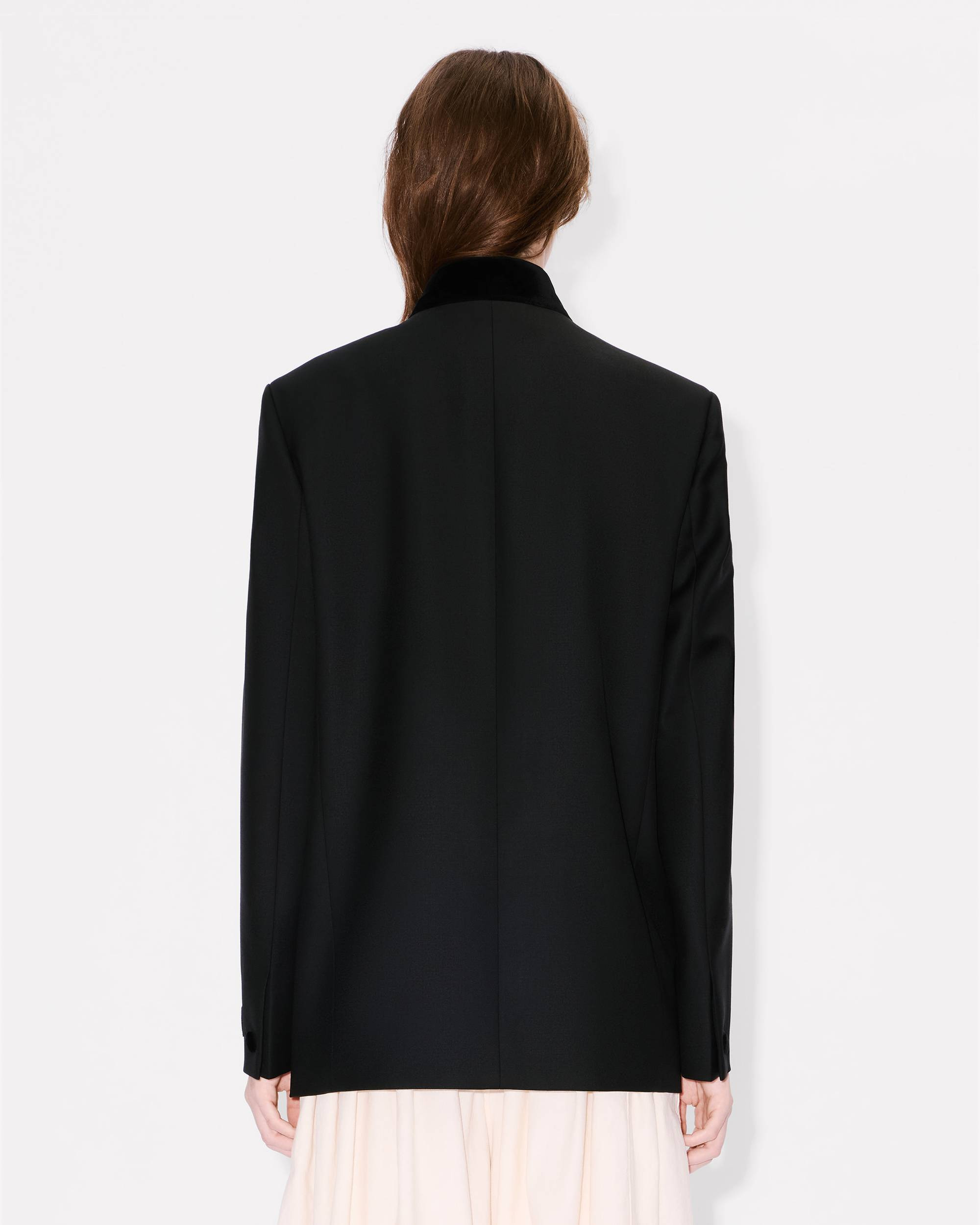 Kimono blazer in virgin wool - 5