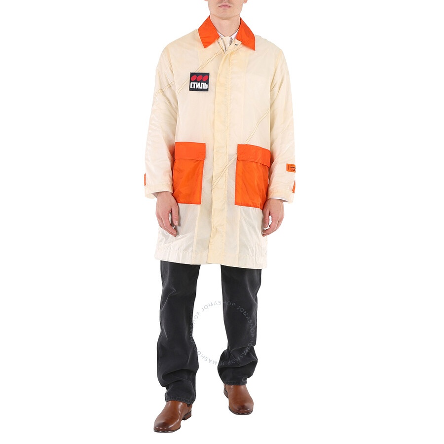 Heron Preston Men's CNTMB Nylon Parachute Windbreaker - 3