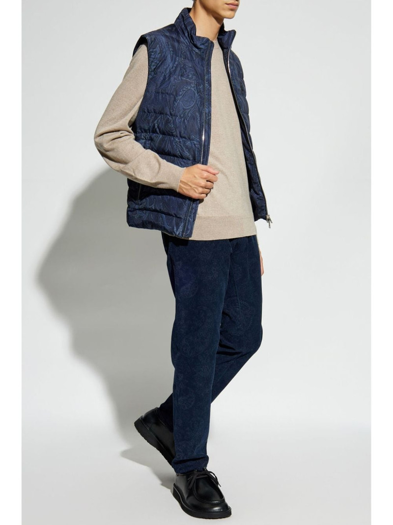 Etro paisley-jacquard trousers outlook