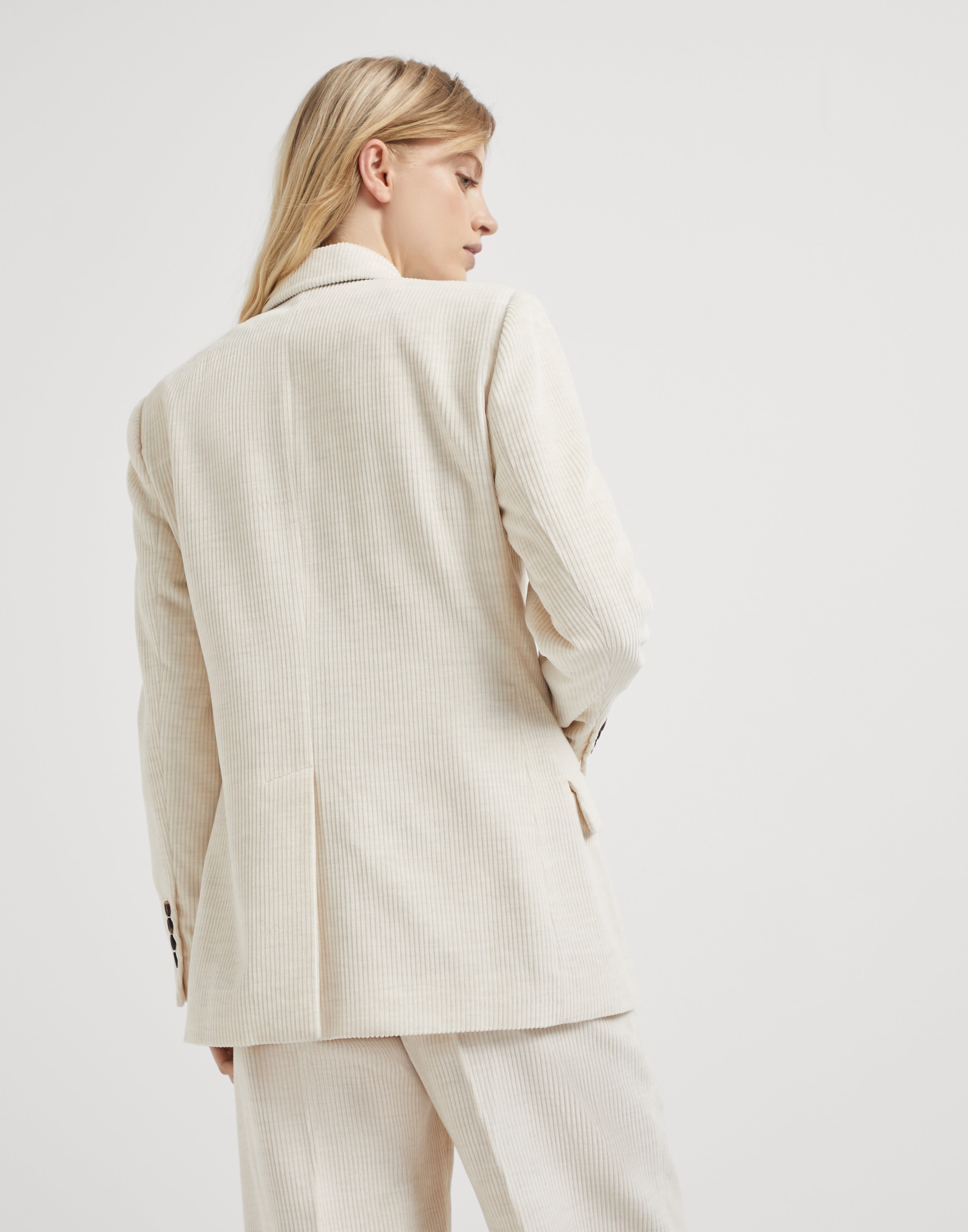 スーツ BRUNELLO CUCINELLI Viscose and cotton corduroy jacket with n Brunello Cucinelli Viscose and cotton corduroy blazer with