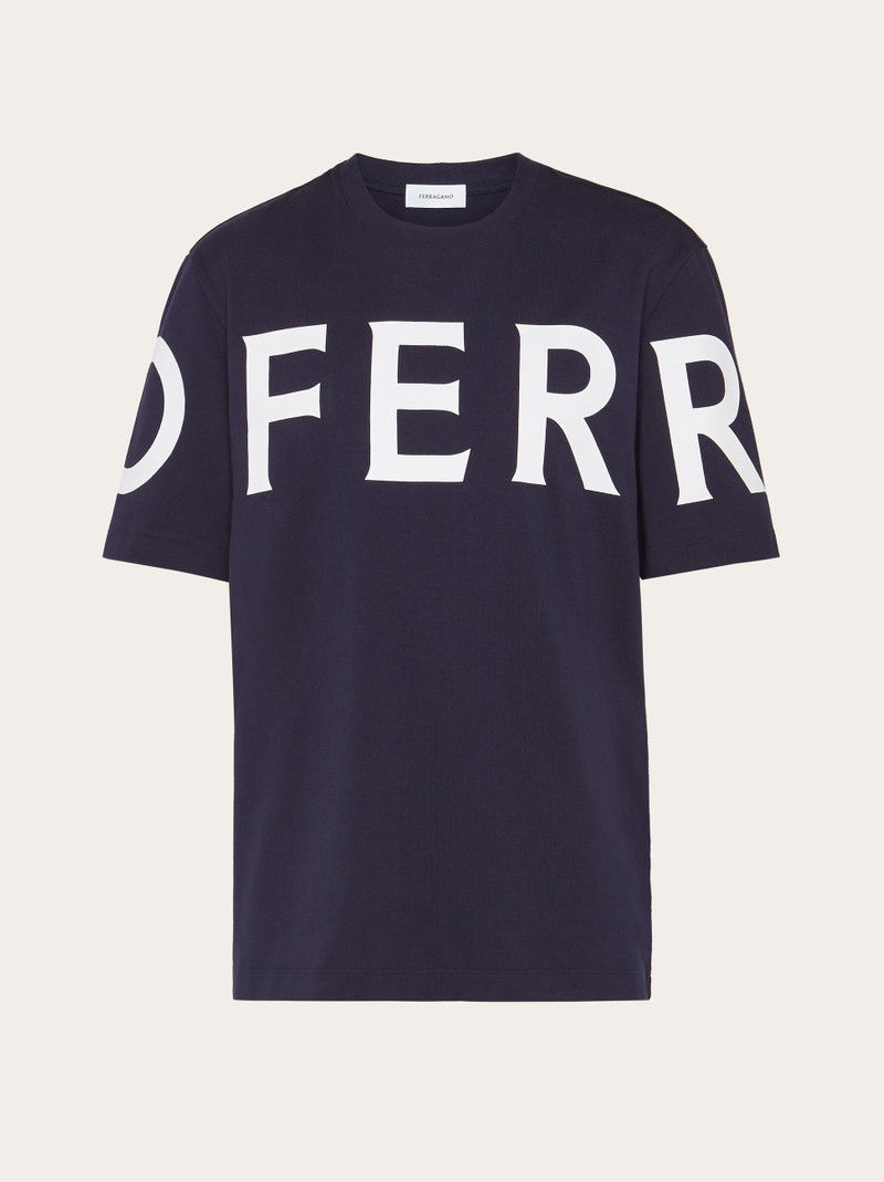 Short sleeved t-shirt with graphic logo 1