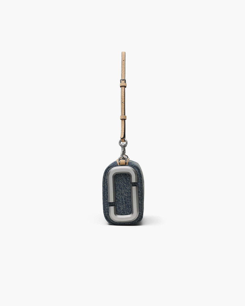 THE DENIM SUEDE SNAPSHOT SHOULDER BAG 5