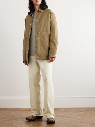 Isabel Marant Lawrence Cotton-Canvas Overshirt outlook