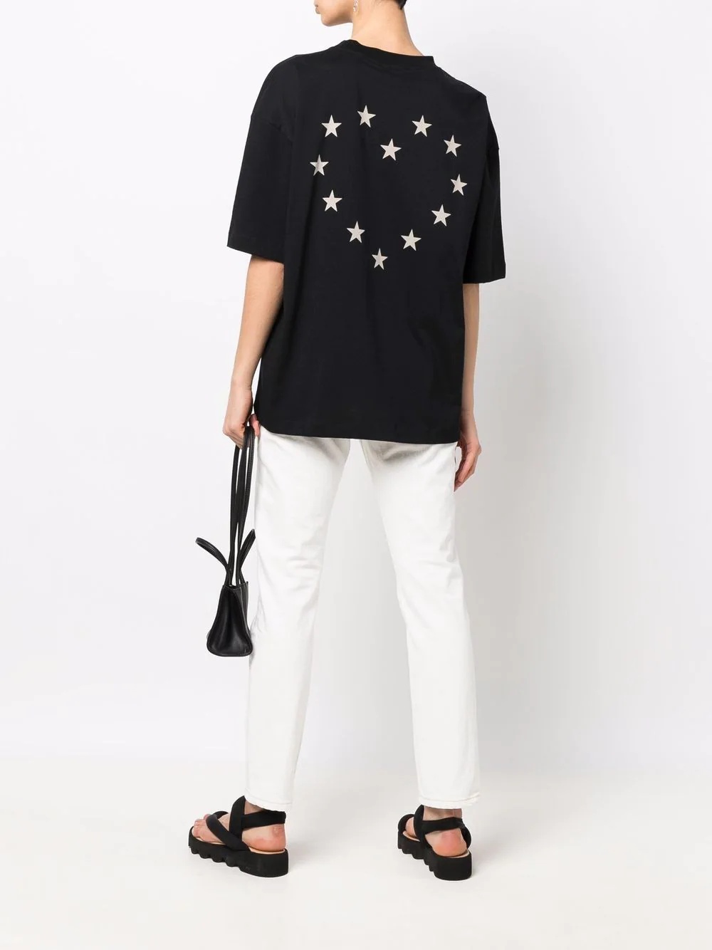 star-print short-sleeved T-shirt - 3