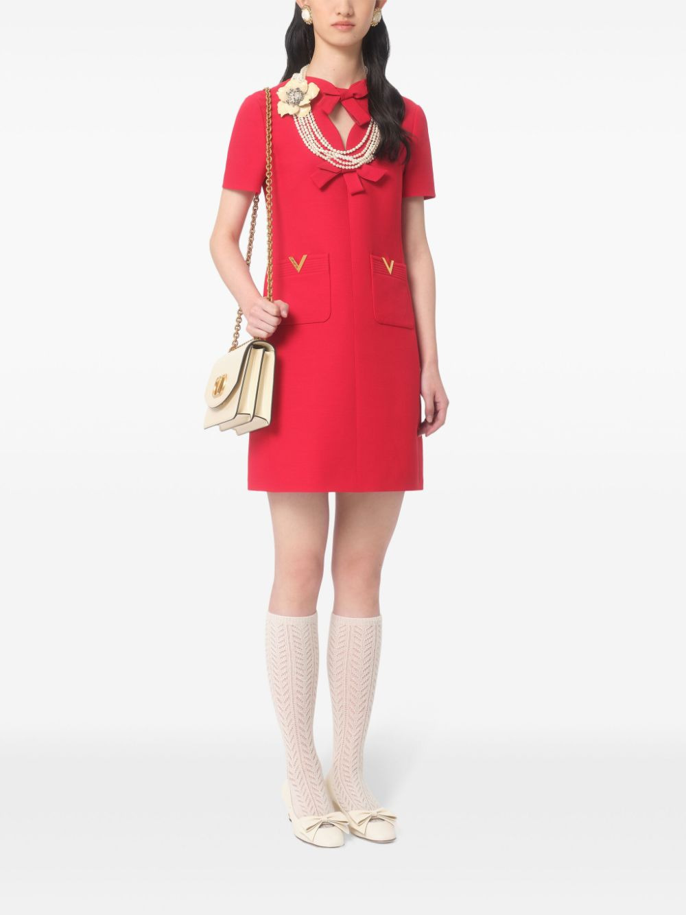 Valentino Women Crepe Couture Dress - 3