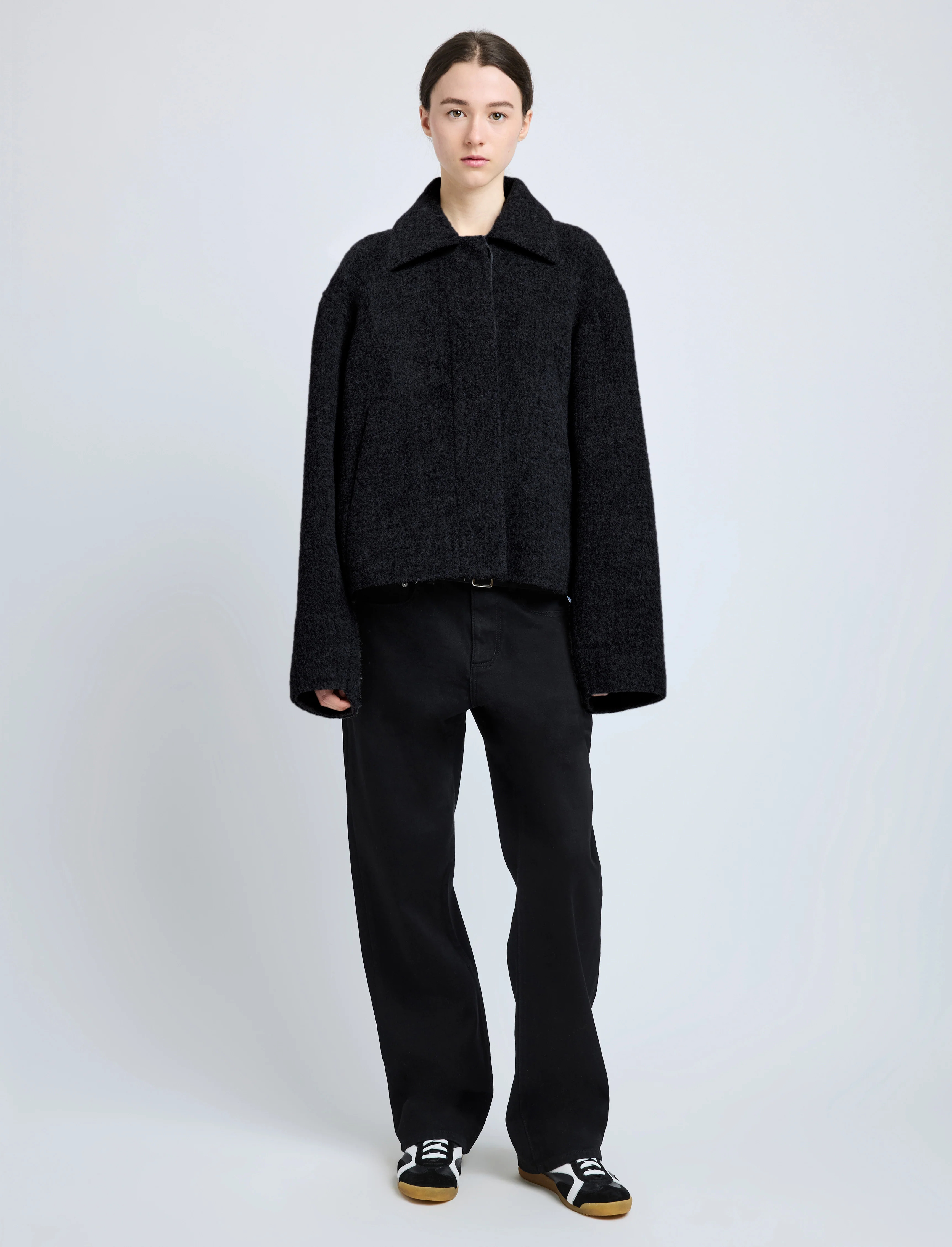 Darcy Jacket in Brushed Wool Cashmere - 3