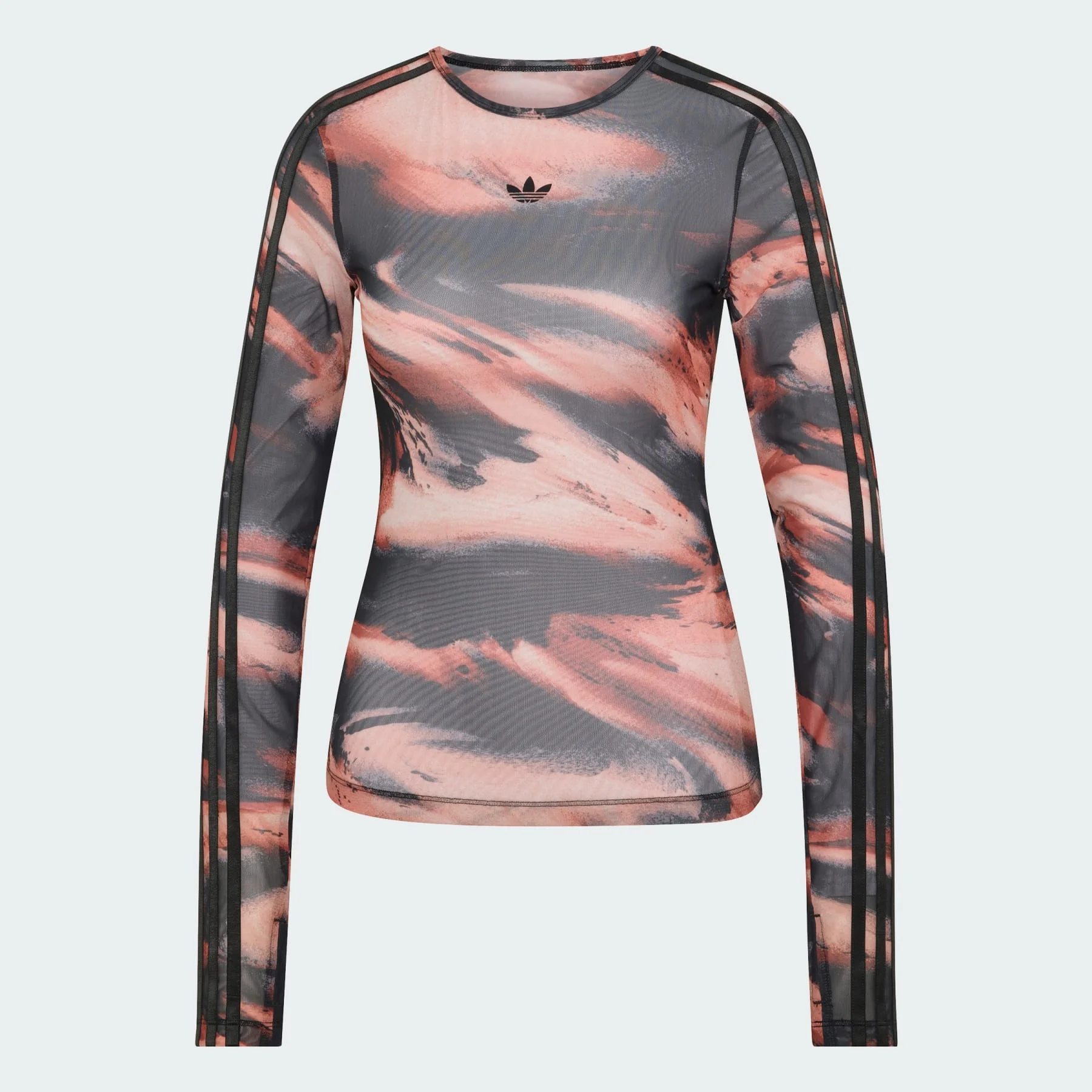 GRAPHIC MESH TEE - 1