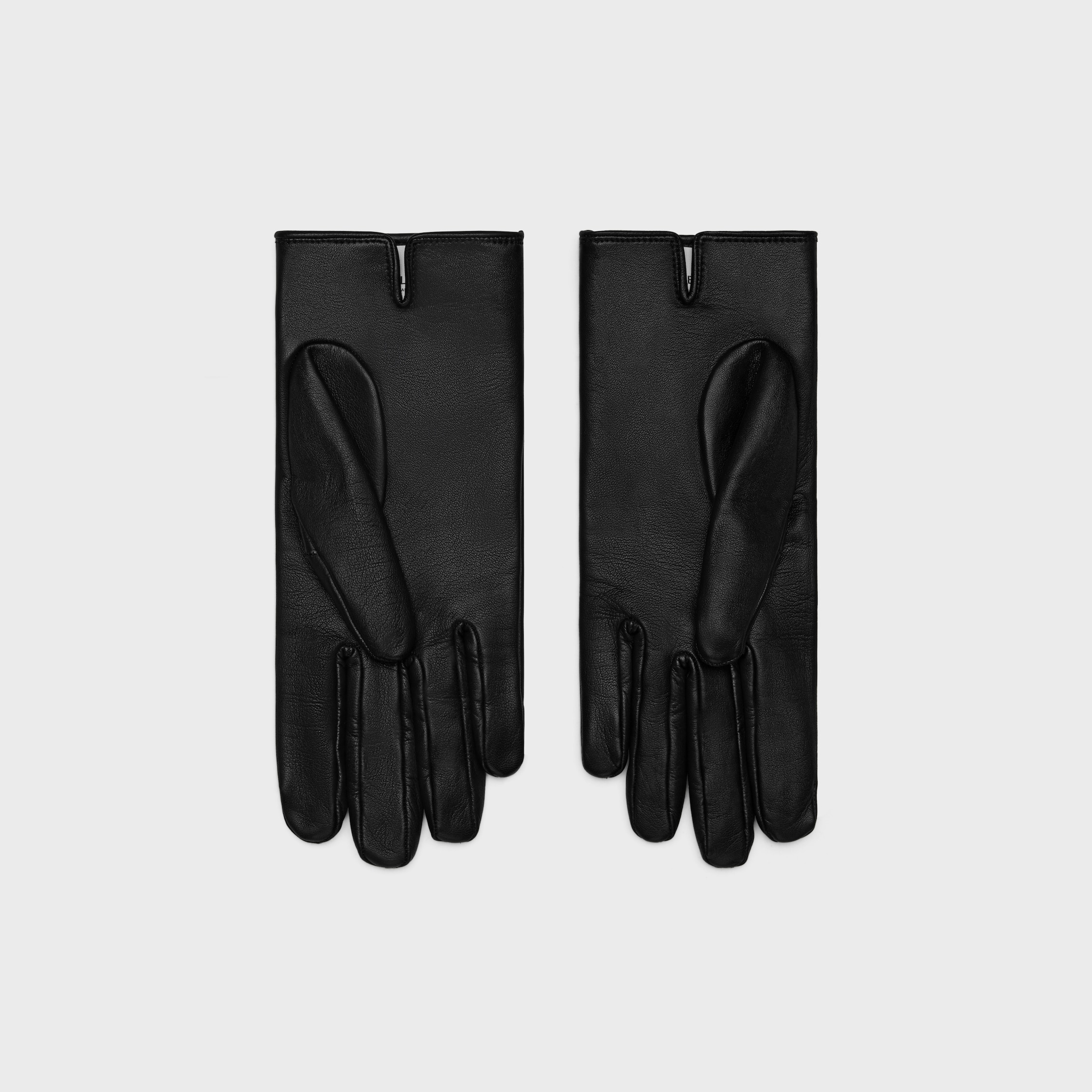 triomphe gloves in plongé lambskin - 2