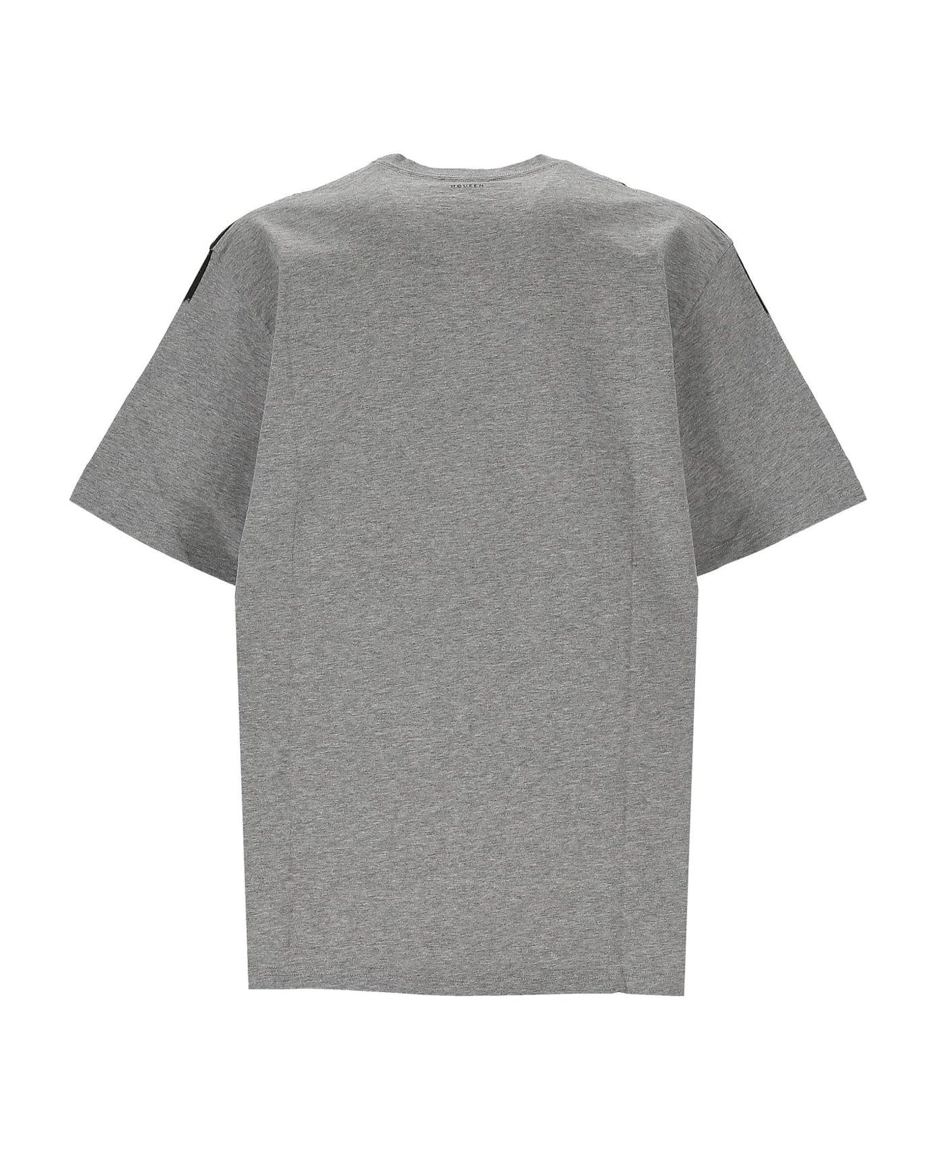 Skull Printed Crewneck T-shirt - 2