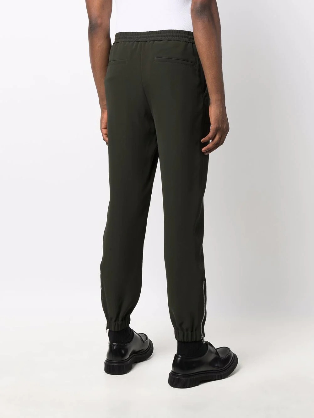drawstring track pants - 4