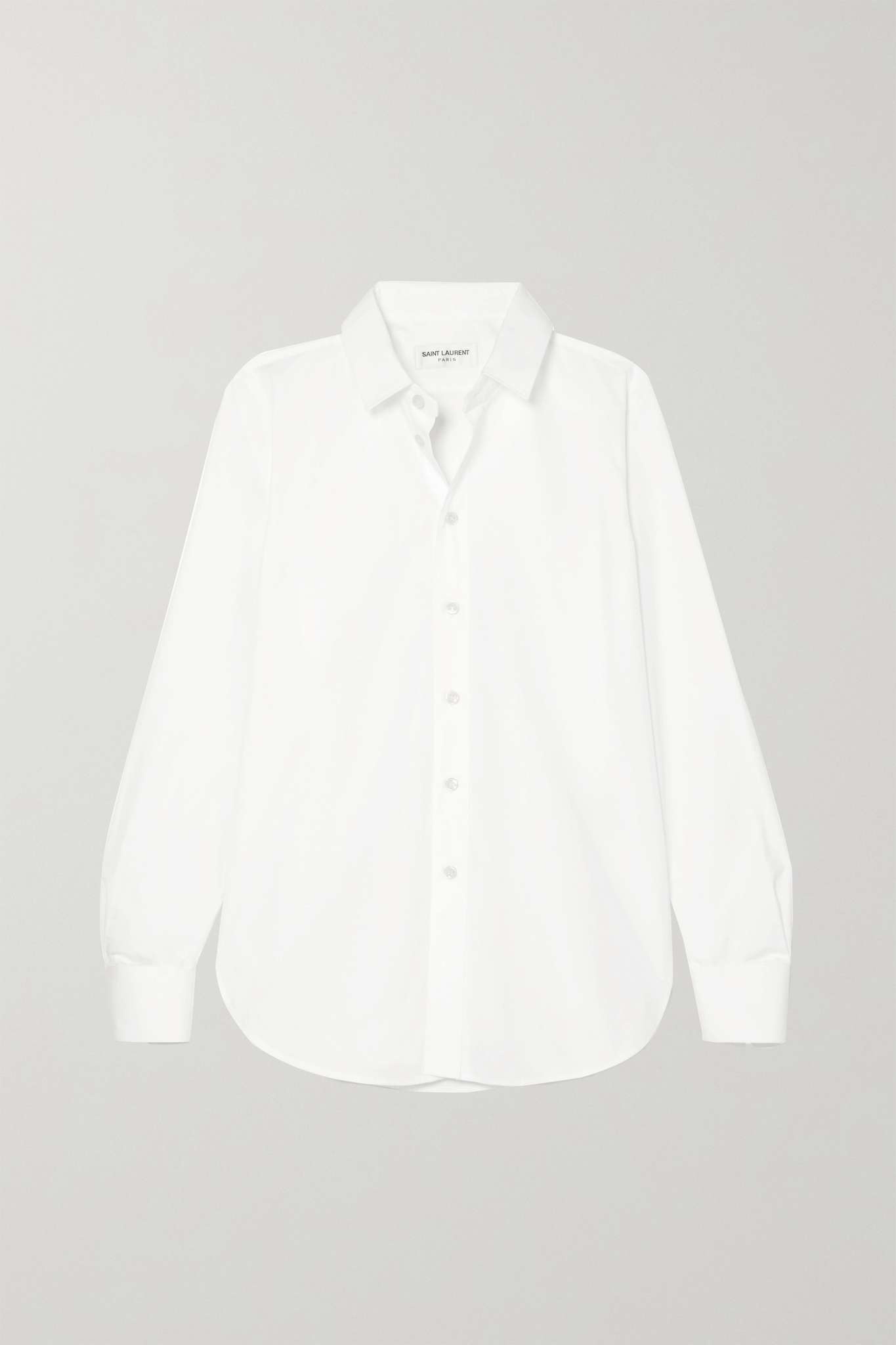 Cotton-poplin shirt - 1