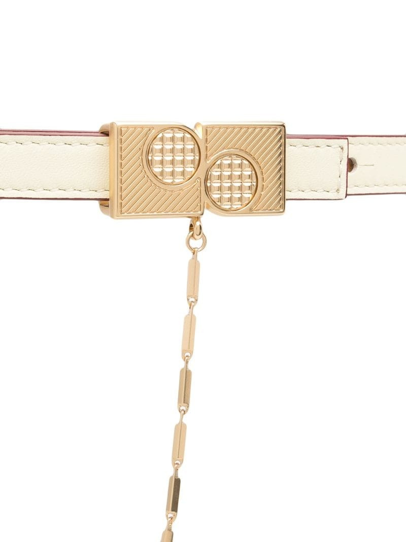 Ports 1961 chain-link leather belt outlook
