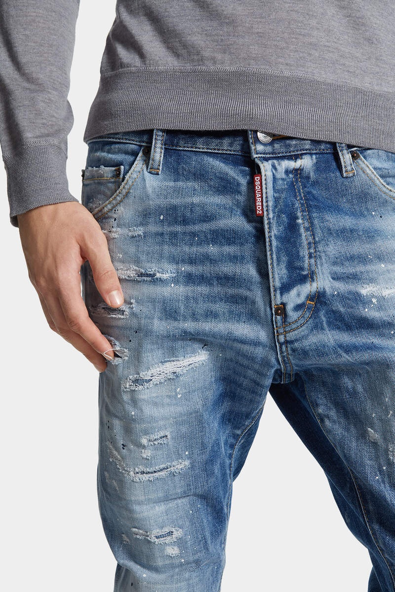 LIGHT SCARFACE WASH COOL GUY JEANS - 5