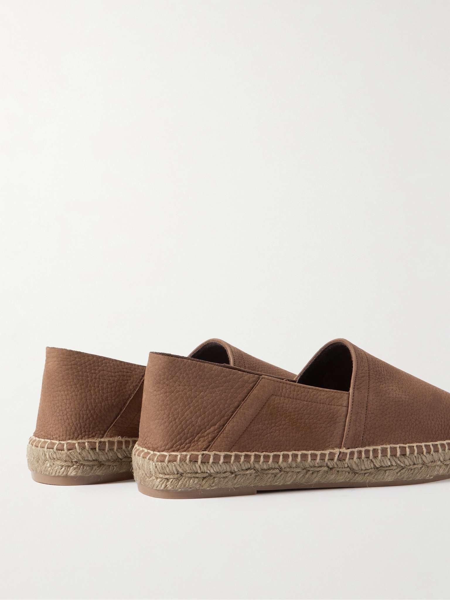Barnes Textured-Leather Espadrilles - 5