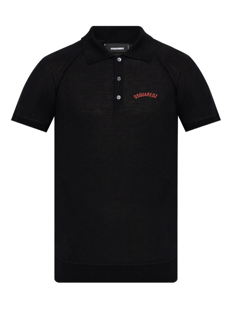 logo polo shirt 1