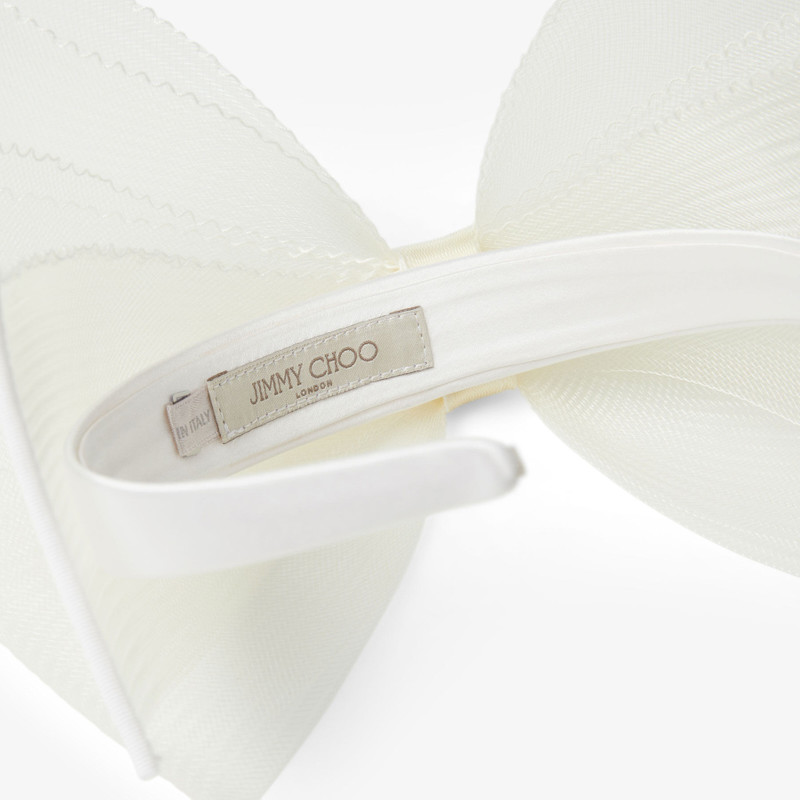 Aveline Headband
Latte Satin Headband with Fascinator Mesh 4