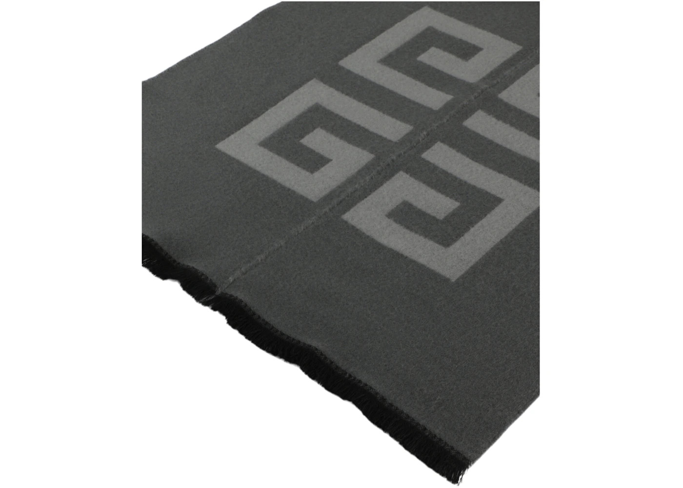 Givenchy Split Oblong Scarf Grey - 3